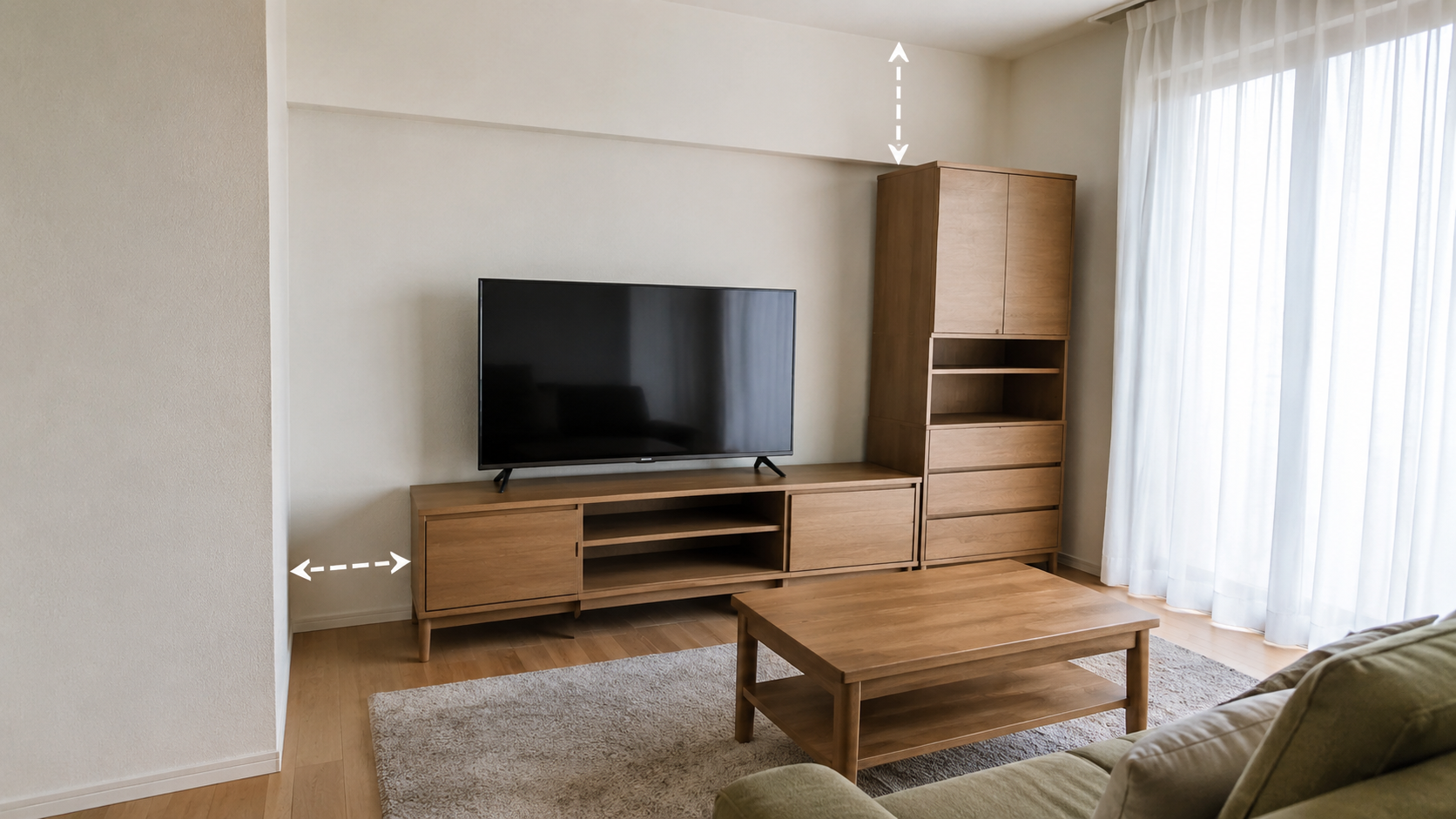 家具のサイズが合わない…既製品で入らない時の解決策